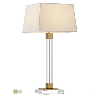 Jane European Table Lamp Fabric Table Lamp Crystal Table Lamp Glass Table Lamp Square Table Lamp 3d model