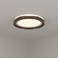 Quiet ancient style bedroom ceiling lamp round ceiling lamp net red bedroom ceiling lamp 3d model