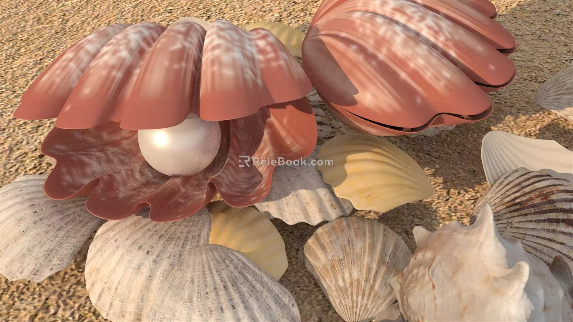 Modern Shell 3d model