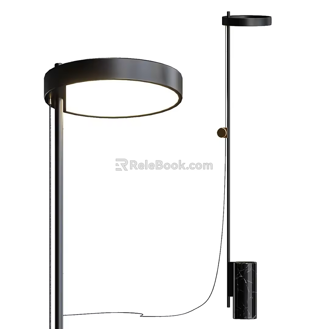 Modern floor lamp Minimalist floor lamp 3d model