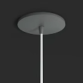 Modern Geometric Chandelier Design With LED Light Strips And Sleek Metal Frame