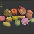 Colorful Fresh Fruits And Vegetables Assortment With Apples Oranges Bell Pepper And Root Vegetables