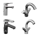 Bathroom Kitchen Faucets With Modern Design Different Styles And Chrome Finish