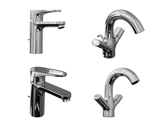 Modern faucet 3d model