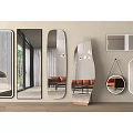 Stylish Modern Mirrors In Various Shapes And Designs For Home Interior Decor