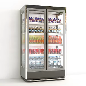 Beverage Cabinet Refrigerator 3d model