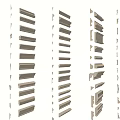European-style gypsum line decorative line 3d model