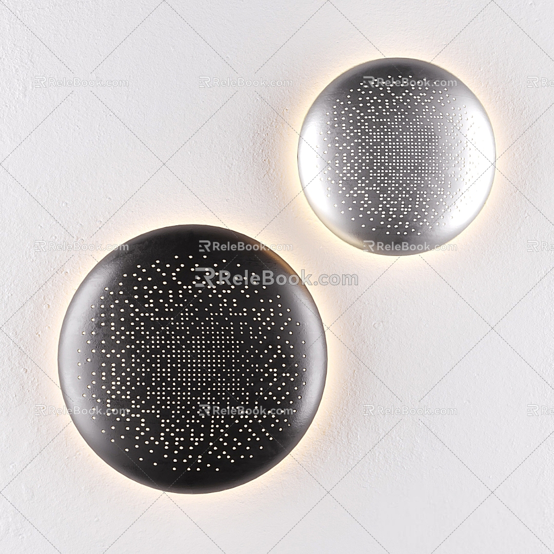 Modern wall lamp 3d model