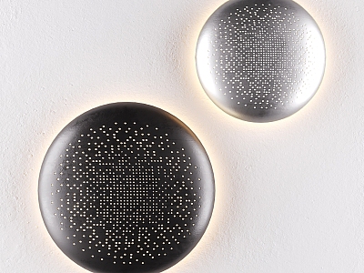 Modern wall lamp 3d model