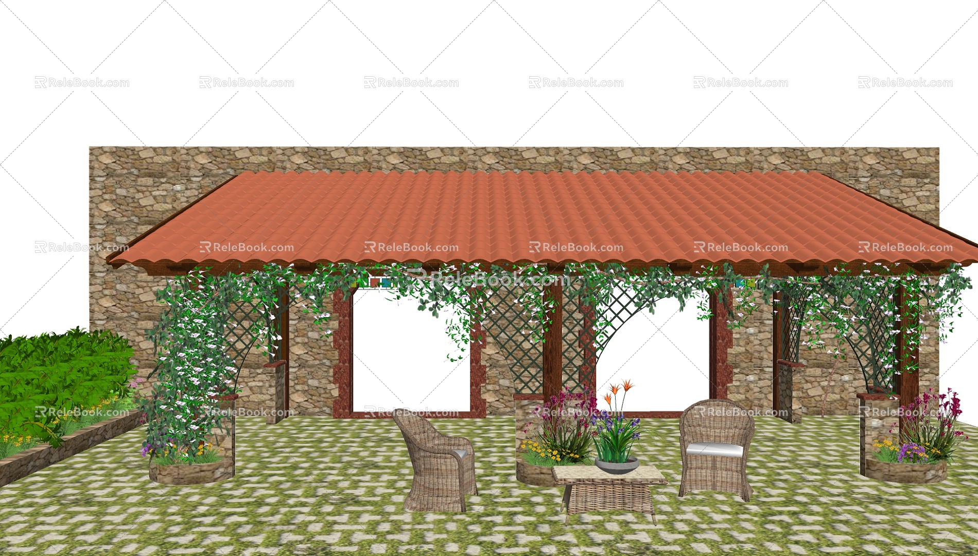 Pavilion 3d model