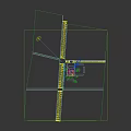 Well Designed Parking Lot With Central Landscaped Areas Trees Parking Spaces And Cars