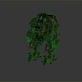 Mech Warrior Mech Soldier Machine Battlearm Mechanical Battlearm Machine Fighter Robot 3d model
