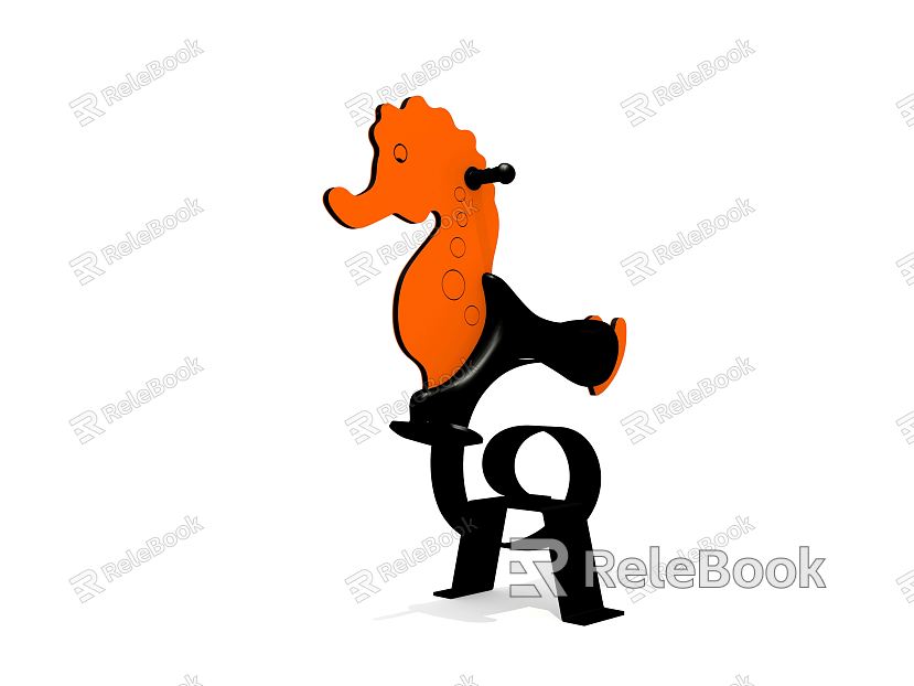 Modern Rocking Horse Children model