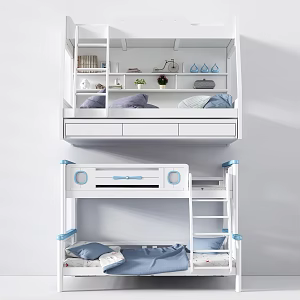 Modern Bed 3d model