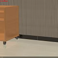 Practical Wooden Office Desks Combined With Cabinets Modular Furniture Series Design