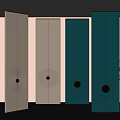 Modern Light Luxury Screen Partition 3d model