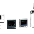 Medical Monitoring Devices With Various Displays Console Units And Connection Cables