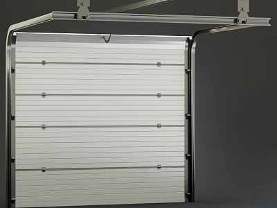 Stylish Modern Bathroom Cabinet With Functional Storage Shelves And Metal Frame 3d model