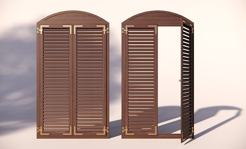 American blinds 3d model