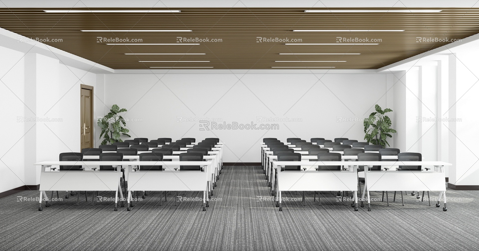 Meeting Room Training Room Multi-function Room Classroom 3d model