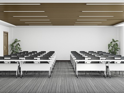 Meeting Room Training Room Multi-function Room Classroom 3d model