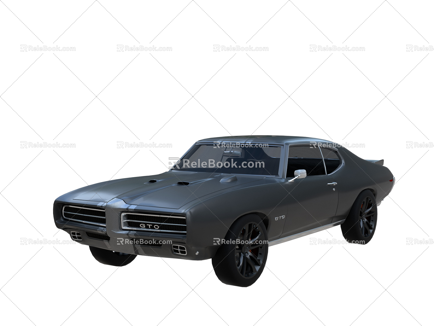 Hyundai Motor Mustang Motor 3d model