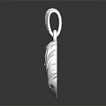 Silver Horse Head Pendant Jewelry with Intricate Mane Design and Shiny Finish