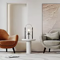 Modern Casual Sofa Combination Single Sofa 3d model