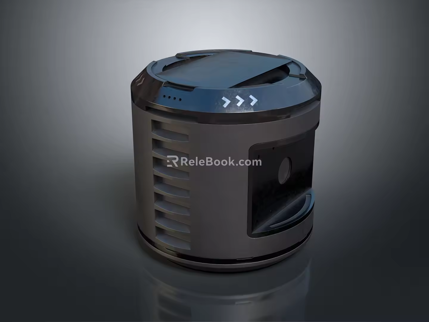 modern engine piston car engine 3d model