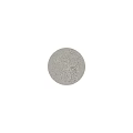 Modern Textured Concrete Sphere Decorative Element Against Speckled Gray Wall