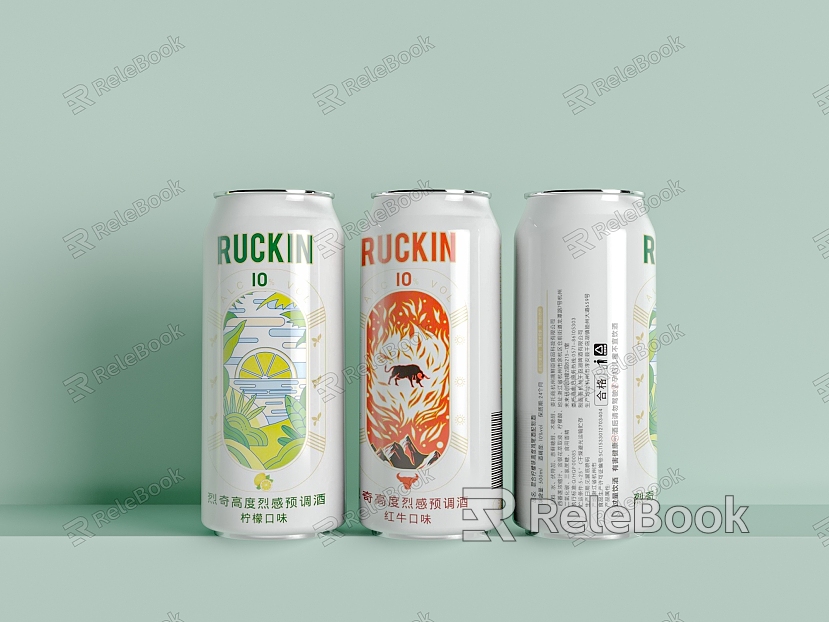 Beverage wine fruit juice beer sparkling water model