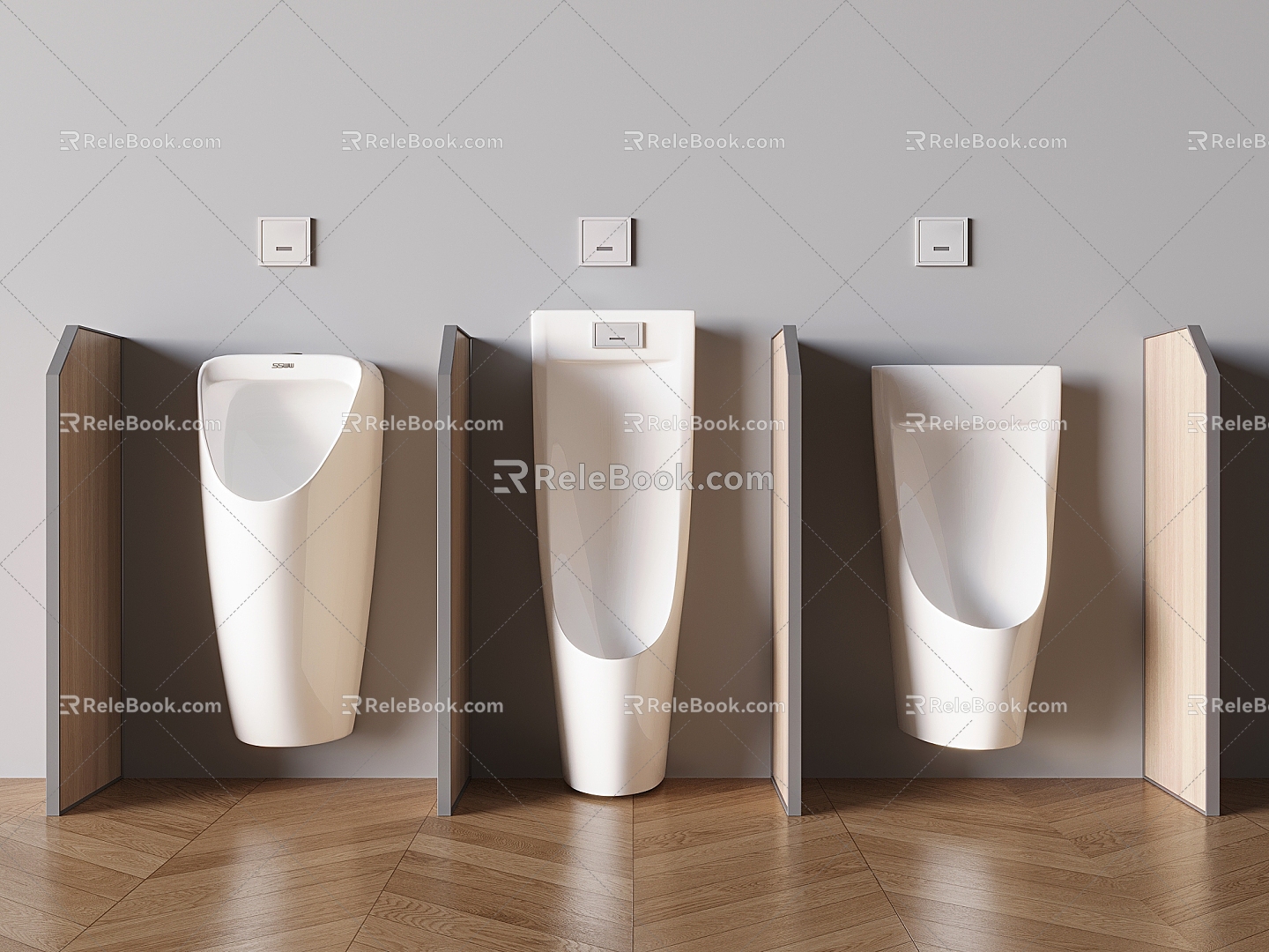 Urinal urinal bucket 3d model