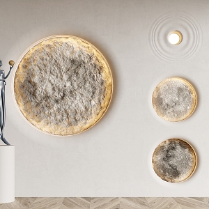 moon wall lamp wall lamp moon lamp wall lamp 3d model