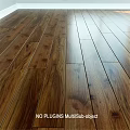 Natural Wooden Flooring With Dark Brown Planks And Polished Surface Texture