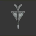 Gray Military Fighter Jet Scale Model Featuring Green Markings And Number 21