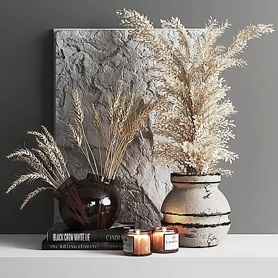 Modern Ornaments Combination Decorations Decorations Ornaments Vase 3d model