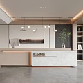 Modern Front Desk Company Front Desk 3d model