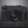 Vintage Style Digital Camera With Professional Lens And Ergonomic Body