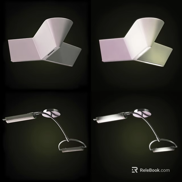 Modern Ceiling Light With Sleek Design And Adjustable Light Colors For Home Interior 3d model