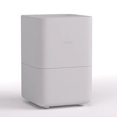 ECOVACS Modern White Square Design Household Dehumidifier For Daily Home Use 3d model
