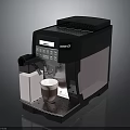 Automatic Espresso Machine With Digital Display Milk Frother And Coffee Brewing
