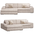 Corner sofa multiplayer sofa sofa 3d model