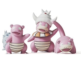 Pokémon Royal Three Dumbo Toy Doll Cute Toy Ornaments 3d model