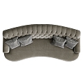 PROMEMORIA Rodolfo multi-person sofa pull button sofa sofa sofa classic pull button sofa soft bag sofa cushion 3d model