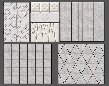 Modern soft bag soft wall 3d model