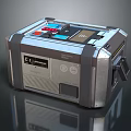Professional Portable Equipment Case with Metal Shell Control Panel and Interface Buttons