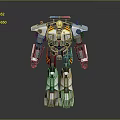 Transformers Gauda Warrior Gauda Mech Warrior Mech Soldier Machine Armor Mechanical Armor 3d model