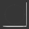 Modern Laptop Notebook Portable Computer Peripherals 3d model