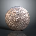 Medieval Shield Ancient Shield Defensive Weapon Ancient Shield Iron Shield Protective Shield Wooden Shield 3d model