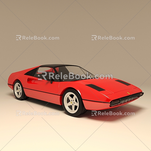 ferrari 308 Ferrari Classic Car 3d model